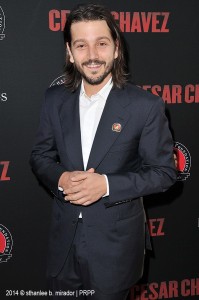 Director Diego Luna poses for the camera during the premiere of his film  "Cesar Chavez." ©Sthanlee B. Mirador/FRFW/PRPP.